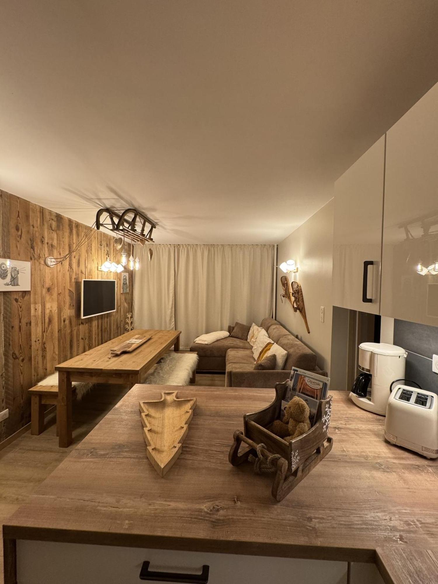 Appartement Le Cocon à La Mongie Extérieur photo