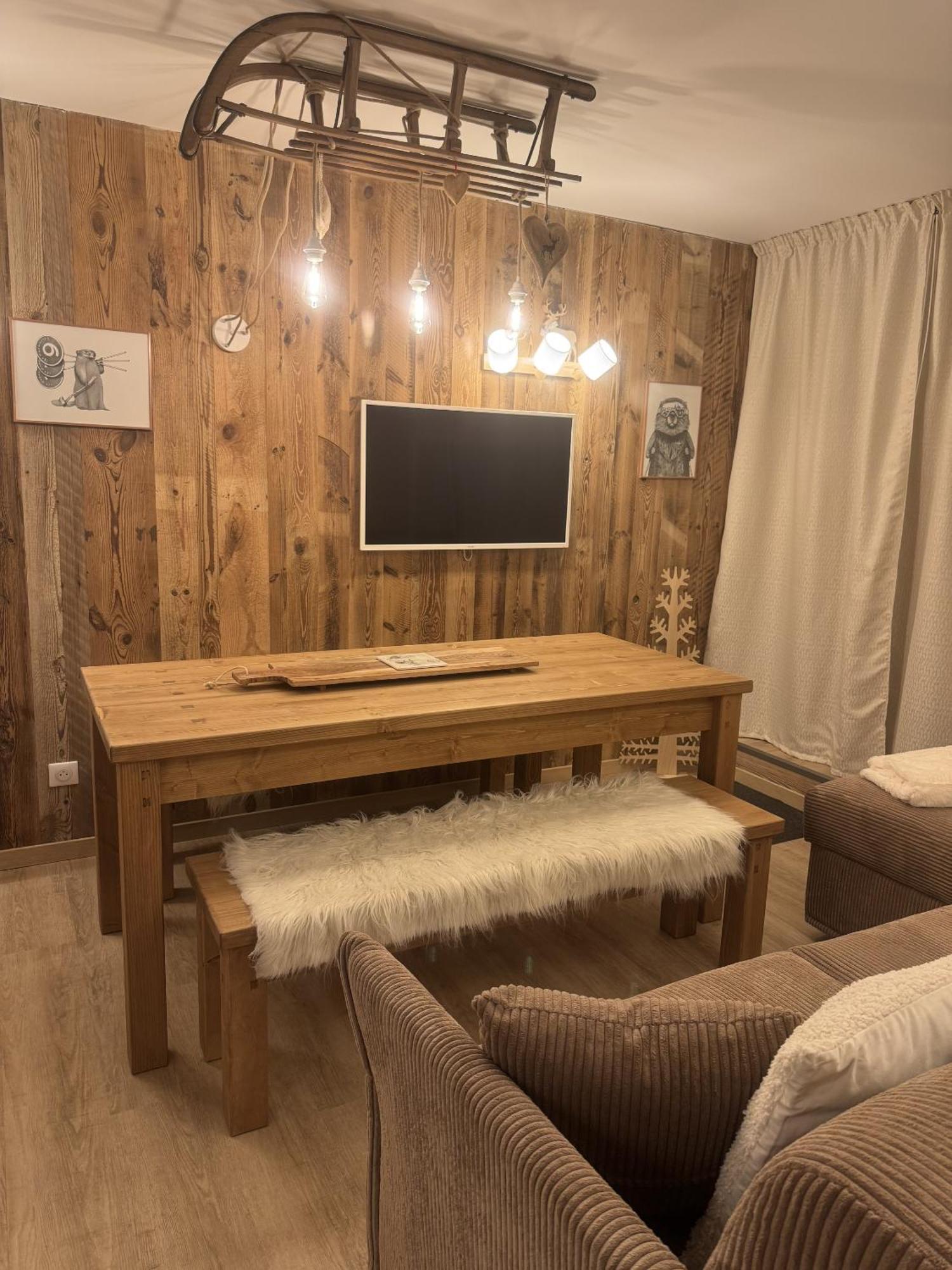 Appartement Le Cocon à La Mongie Extérieur photo