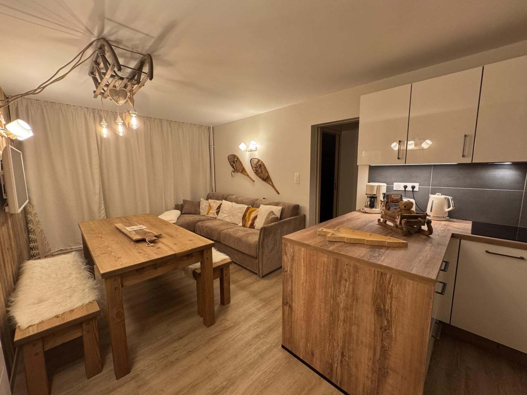 Appartement Le Cocon à La Mongie Extérieur photo